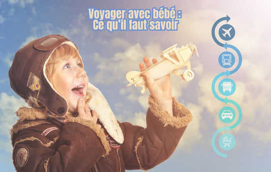 ✈️ Voyage en avion avec bebe : ce qu’il faut savoir
