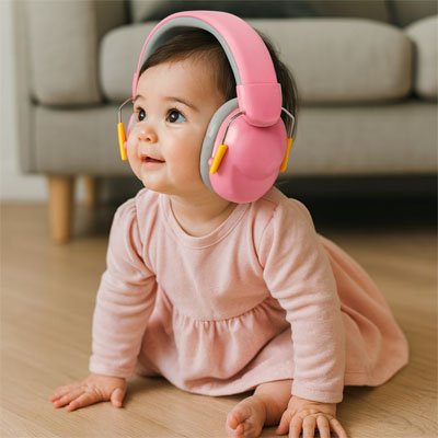 casque-antibruit-bebe-rose-pratique