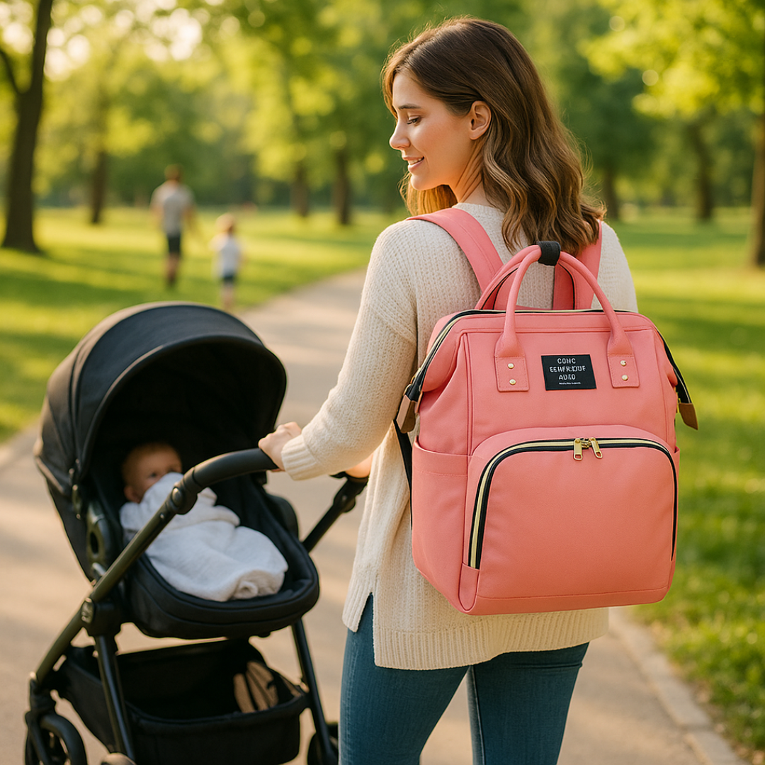 sac-a-dos-a-langer-rose-urbain-elegant