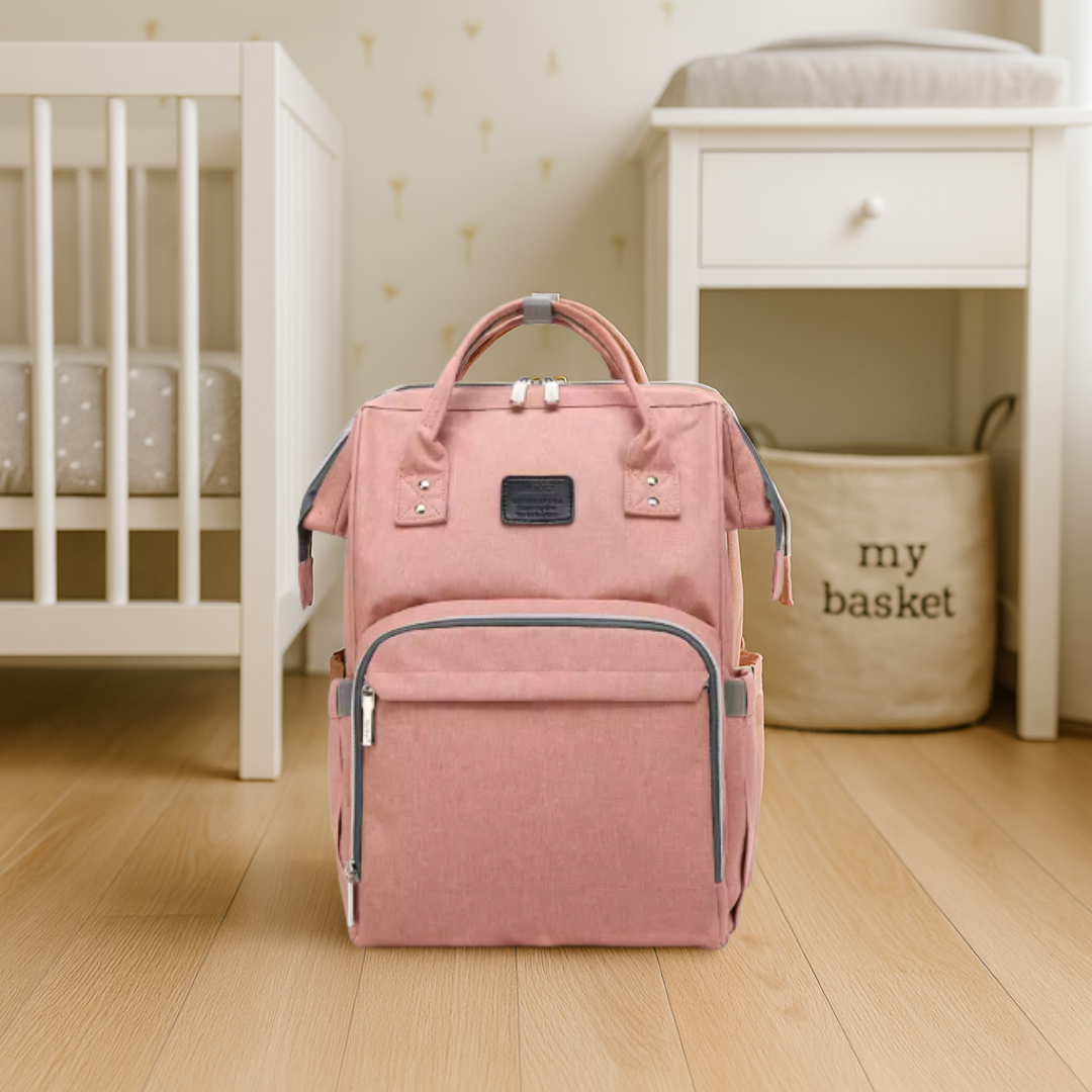 sac-a-langer-bebe-moderne-compact-et-pratique-rose