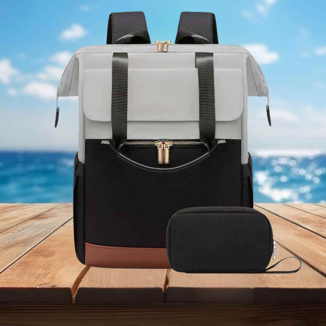 sac-maman-voyage-confortable-et-leger-noir-et-gris