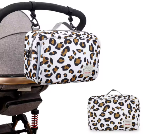 Petit sac à langer poussette léopard | Tacha ™