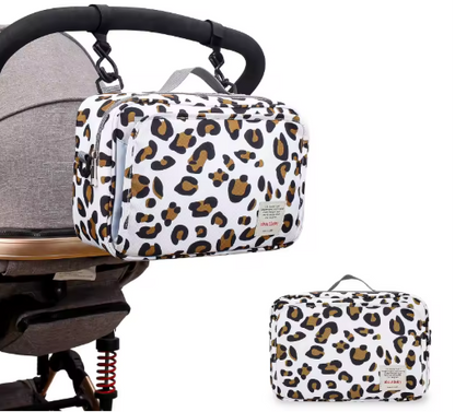 Petit sac à langer poussette léopard | Tacha ™
