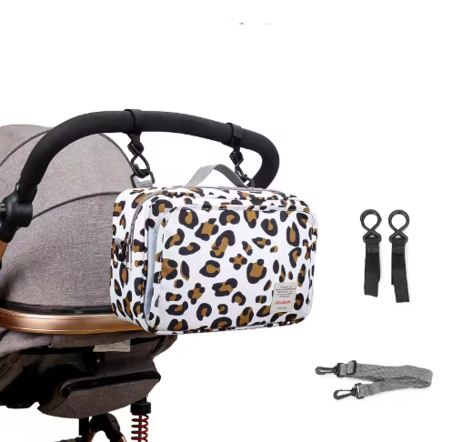Petit sac à langer poussette léopard | Tacha ™