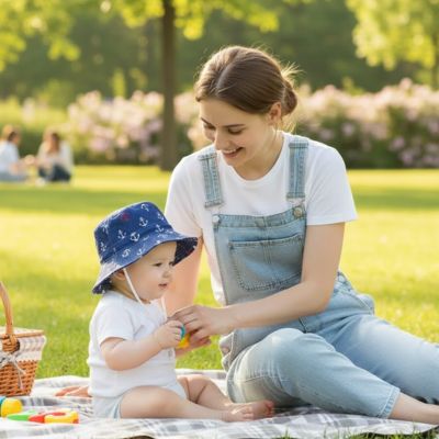 Chapeau-bebe-bleu-ancre-joli
