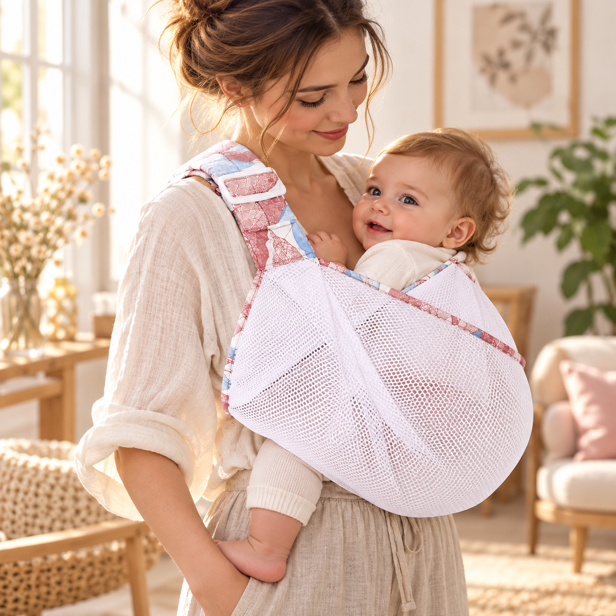 PORTE BEBE BANDOULIERE | CARRYHOPE™