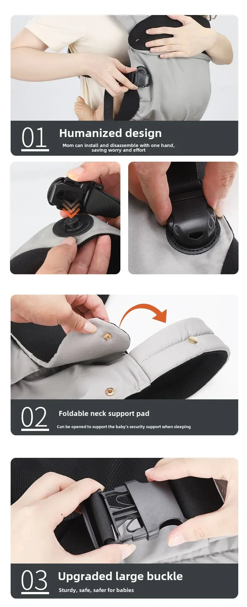 # PORTE BÉBÉ NAISSANCE CARRYBEAN