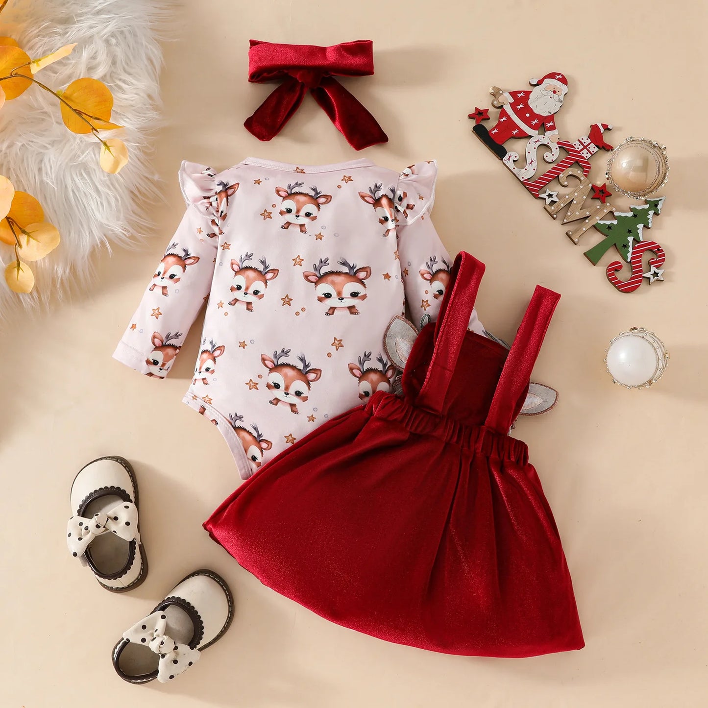 TENUE NOEL POUR BEBE FILLE | Chic&Charm