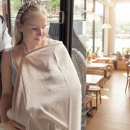Cape allaitement réglable  | Voile Lactée™