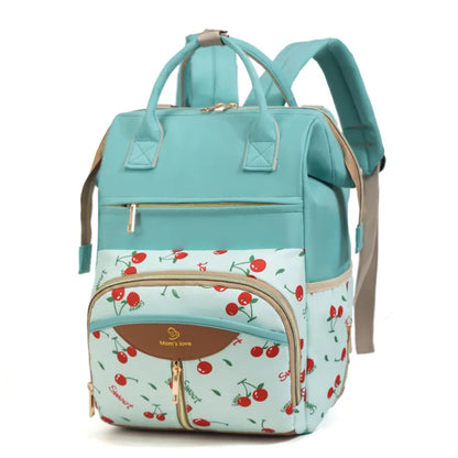 Sac voyage pour bebe motif cerise
