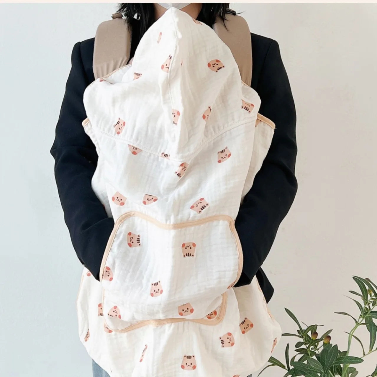 Couverture porte bébé | Aquilon