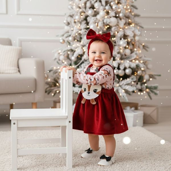 TENUE NOEL POUR BEBE FILLE | Chic&Charm