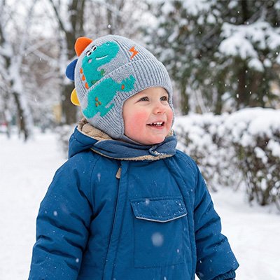 Bonnet bébé chaud garçon