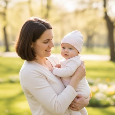 Bonnet bébé fille coton