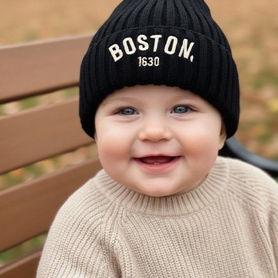 Bonnet bebe garcon hiver cool