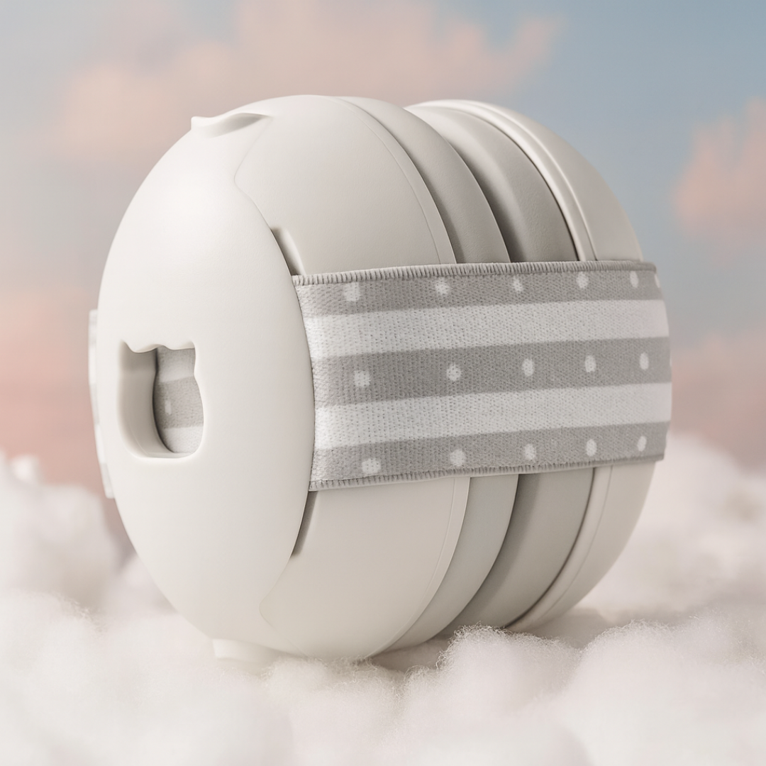 Casque Anti Bruit Bébé de Voyage | BabyQuiet