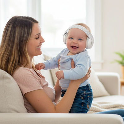 Casque anti bruit pour bébé confort nouveau-né | Mélodia™