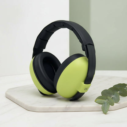 casque anti bruit bébé vert
