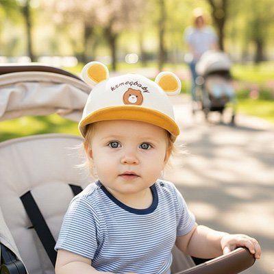 Casquette bebe animal amusant