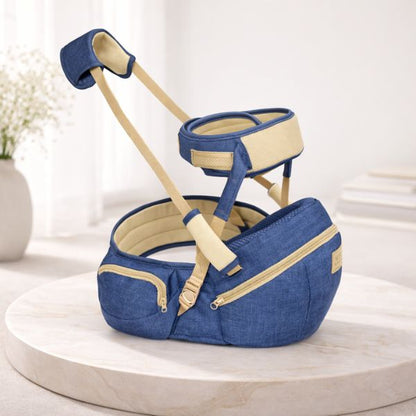 ceinture-porte-bebe-bleu-jaune