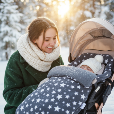 Chancelière pour poussette | Iceberg