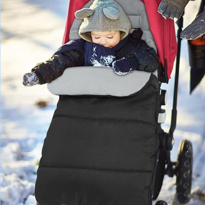 chanceliere-pour-poussette-hiver-grise