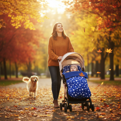 Chancelière pour poussette | Iceberg