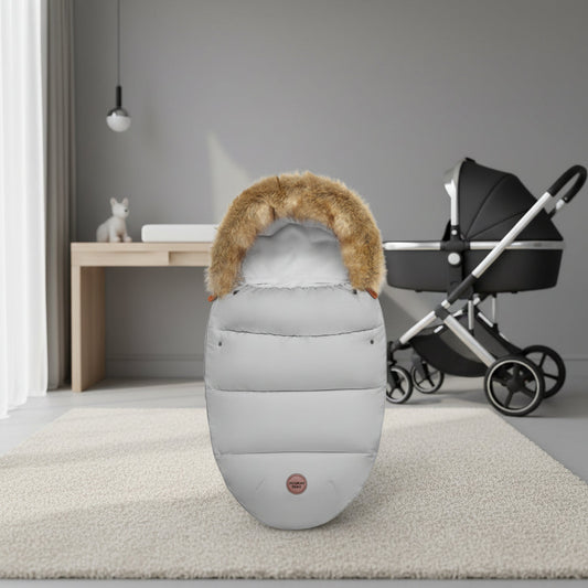 Chancelière poussette hiver Antartika™ coloris gris