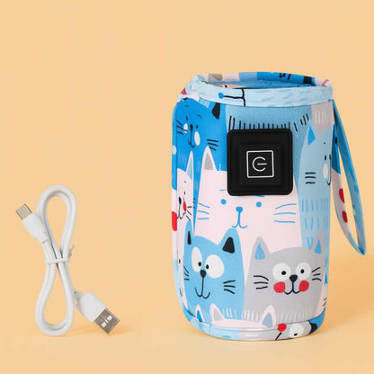 chauffe-biberon-nomade-animal-ultra-pratique-bleu