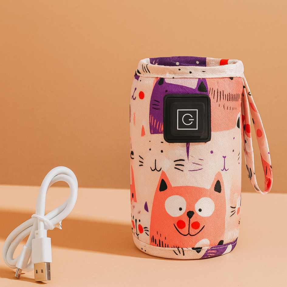 chauffe-biberon-nomade-animal-ultra-pratique-rose