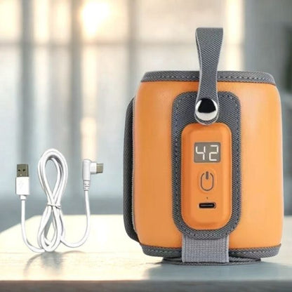 chauffe-biberon-nomade-autonome-bebe-orange