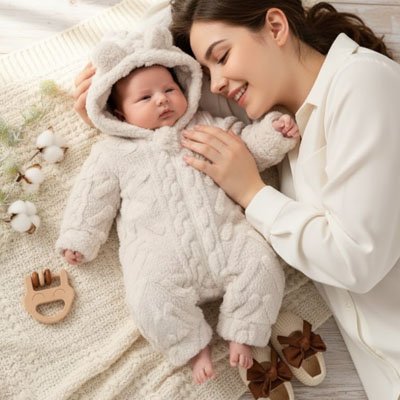 Combinaison hiver pour bebe tendre