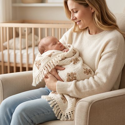 Couverture bébé de saison