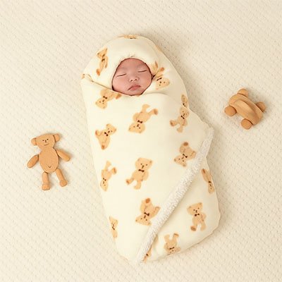 couverture bébé hiver nid d'ange