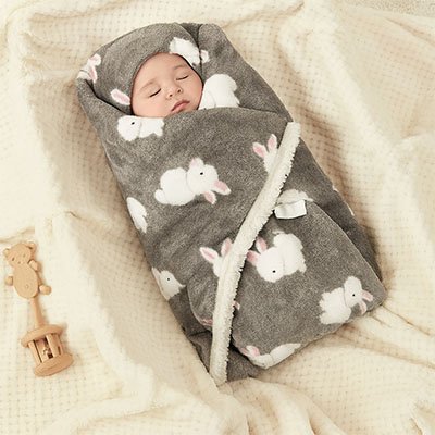 couverture bébé hiver rude