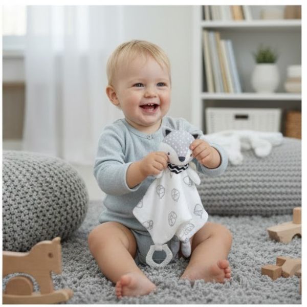 doudou-plat-renard-blanc