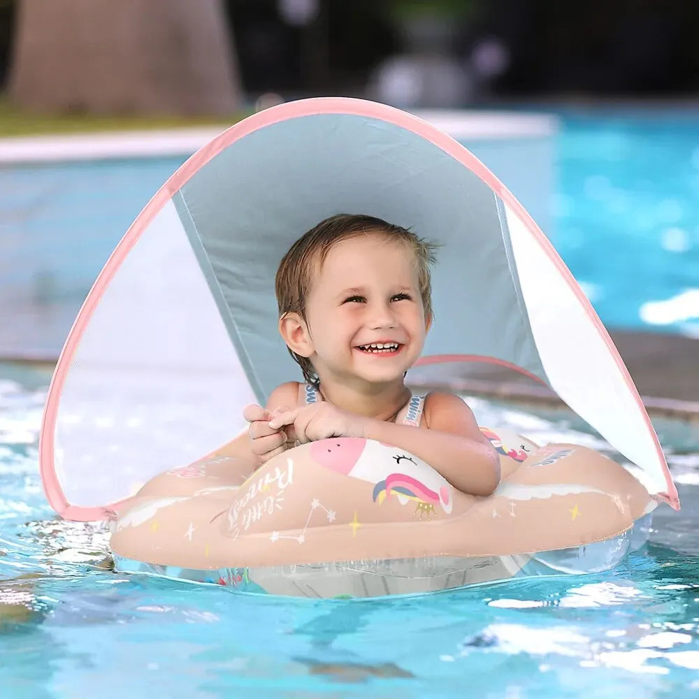 flotteur-bebe-piscine-action-en-ete