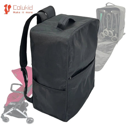Housse pour poussette compacte facilitant le rangement et le transport en avion