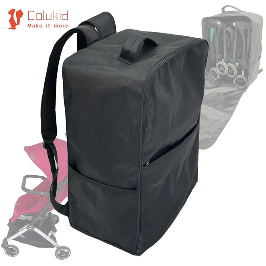 Housse pour poussette compacte facilitant le rangement et le transport en avion