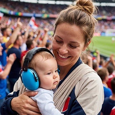 Casque anti bruit bébé pliable | Douci™
