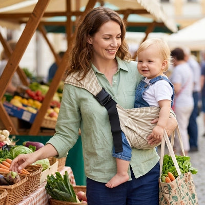 Porte bébé sling | Amorine™