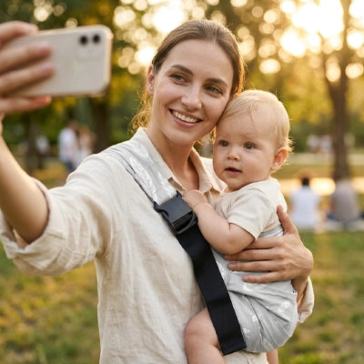 Porte bébé sling | Amorine™