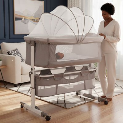 Lit cododo avec moustiquaire