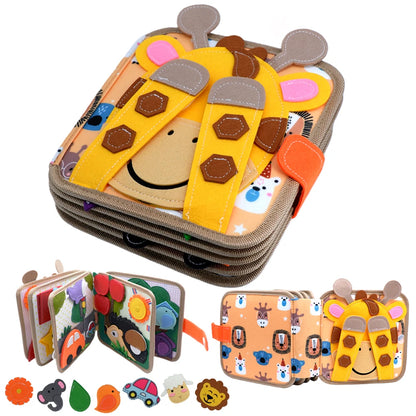 livre-en-tissus-bebe-girafe