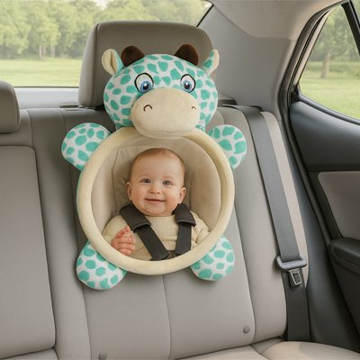 Miroir voiture bébé drole