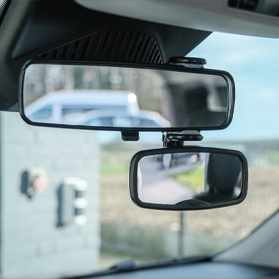 Miroir voiture bébé fixable