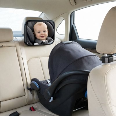 Miroir voiture pour bebe ajustable