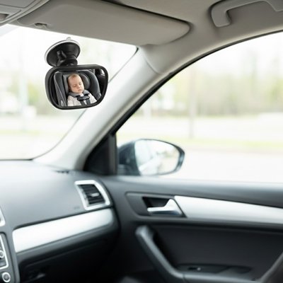 Miroir voiture pour bebe ajustable
