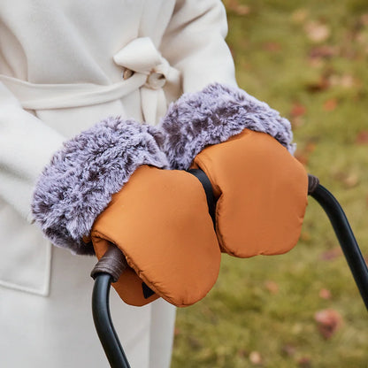 moufles-pour-poussette-marron