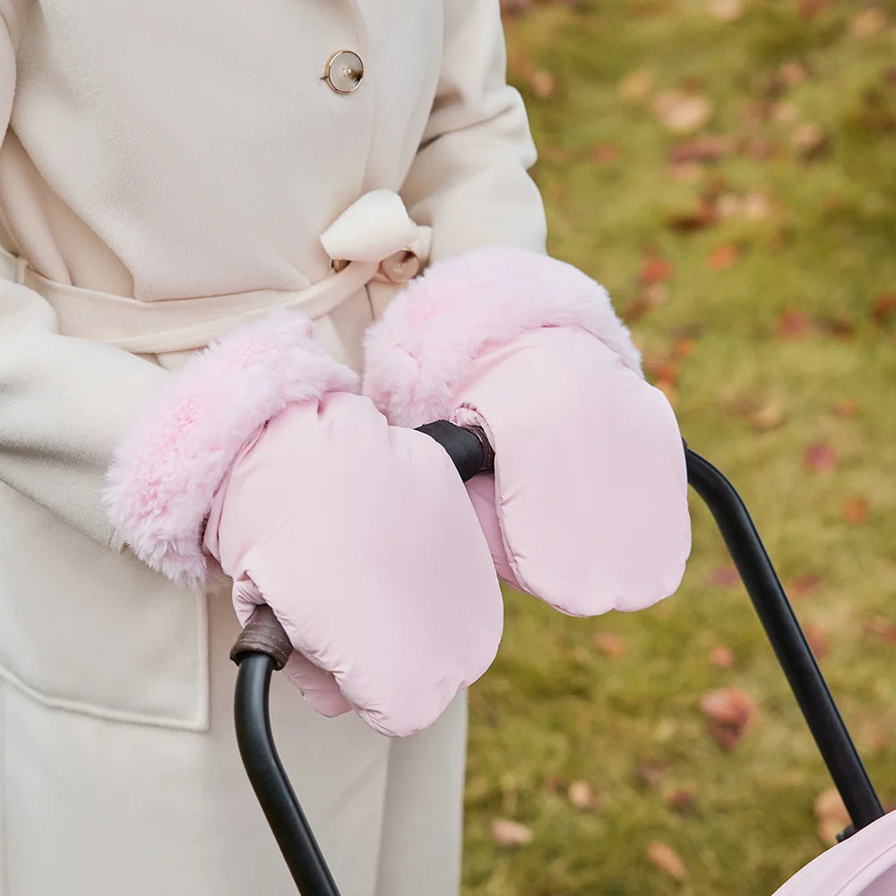 moufles-pour-poussette-rose